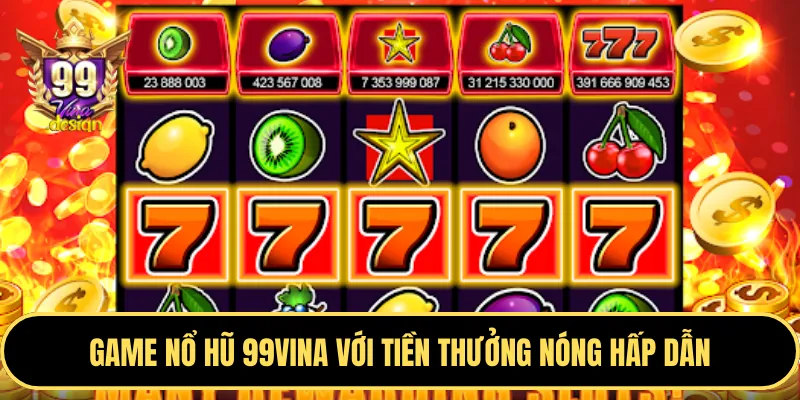 Hướng dẫn chơi máy đánh bạc nêw88 với hình ảnh các cuộn quay slot và biểu tượng tiền thưởng.